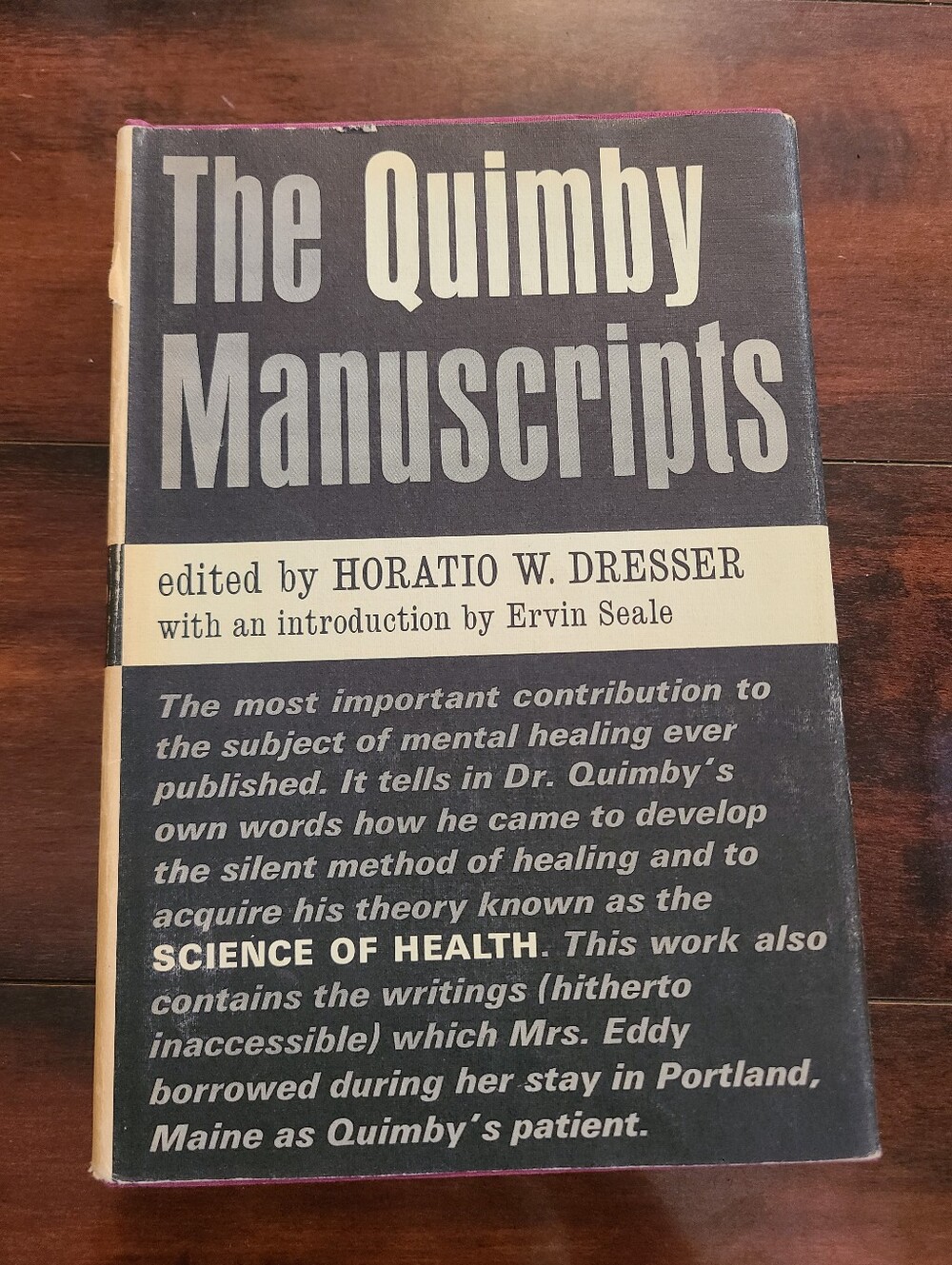 The Quimby Manuscripts (1969 University Books Edition)